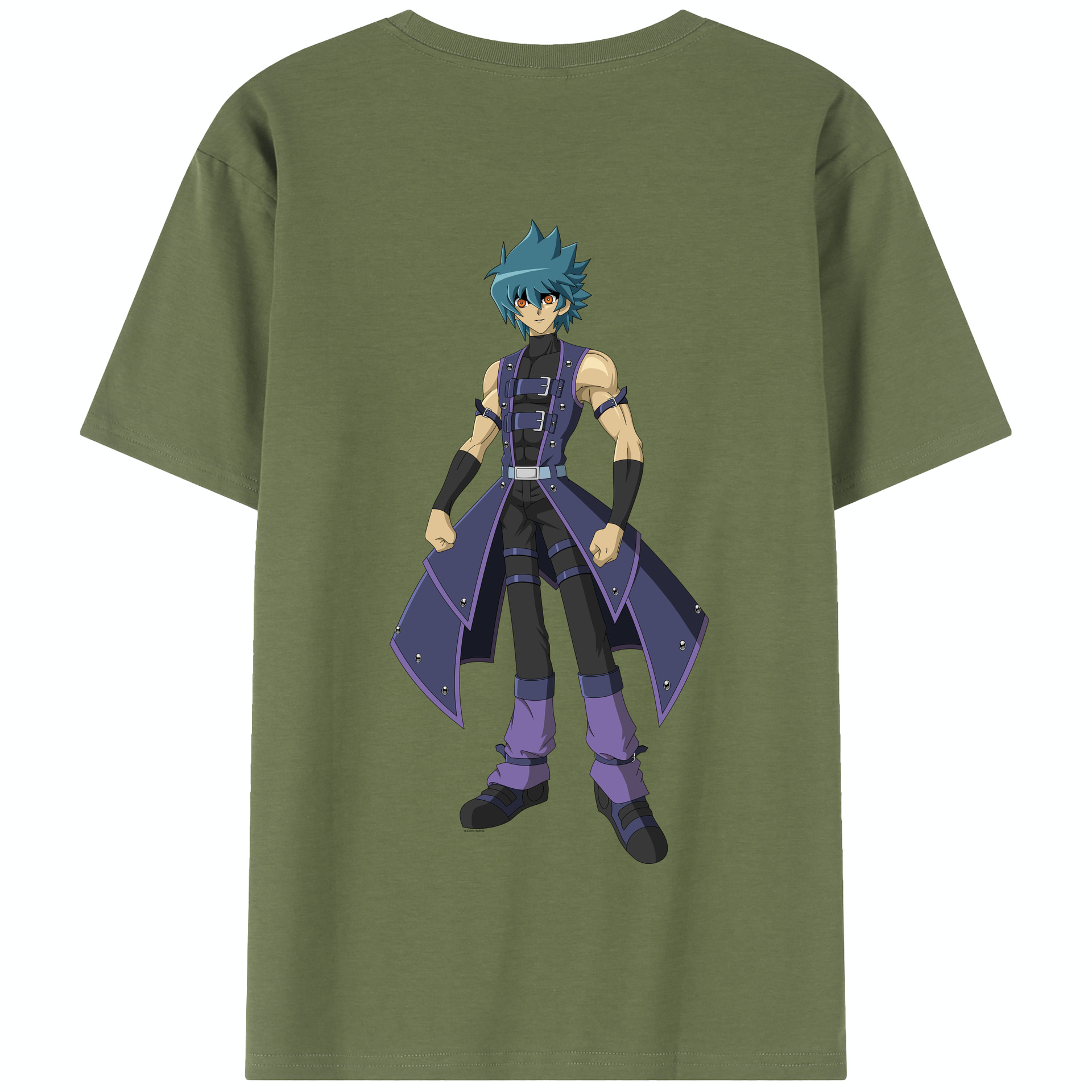 （画像用） 遊☆戯☆王 Yu-Gi-Oh! 綿100％半袖Tシャツ（背面プリント）